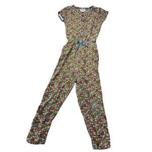 Johnnie B Girls Floral Jumpsuit Size 5-6 Years